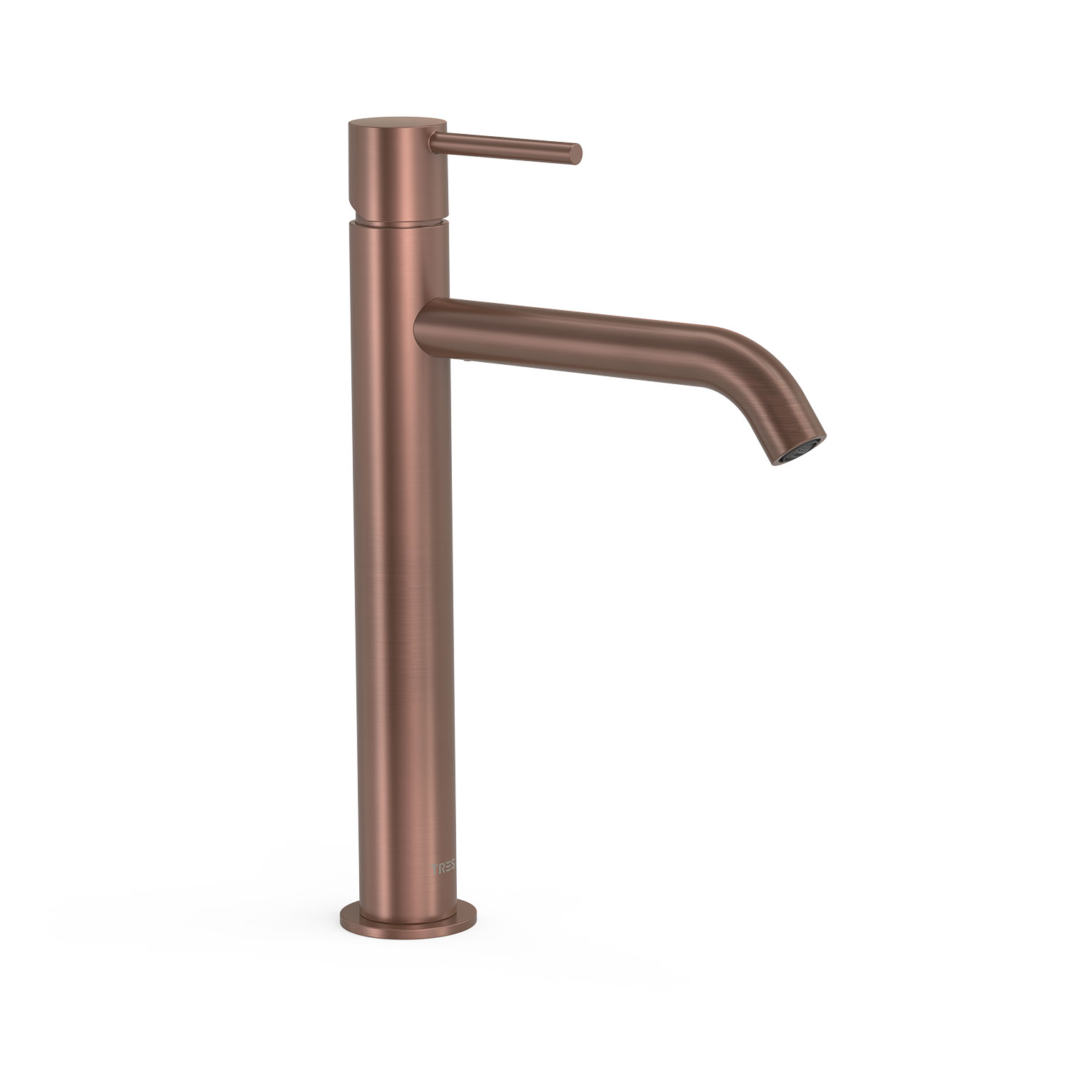 Tres Study mitigeur de lavabo sur pied cuivre 26230701VO