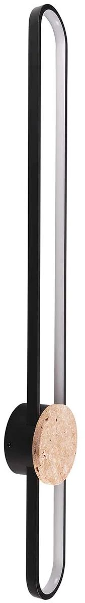 Goldlux Florentyna applique murale 1x24 W noir 333919