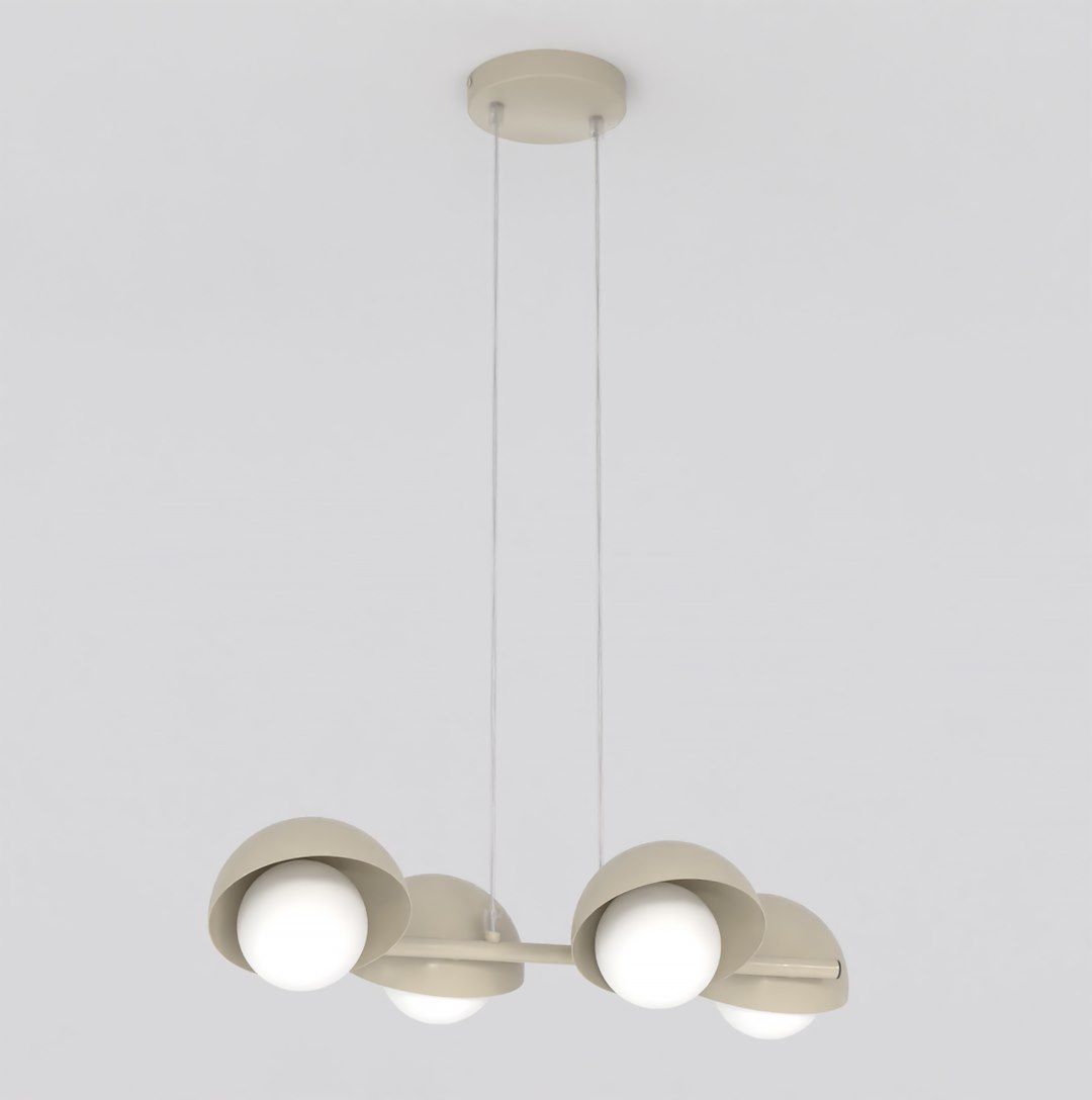Emibig Boom lampe suspendue 4x8 W cappuccino 1590/4