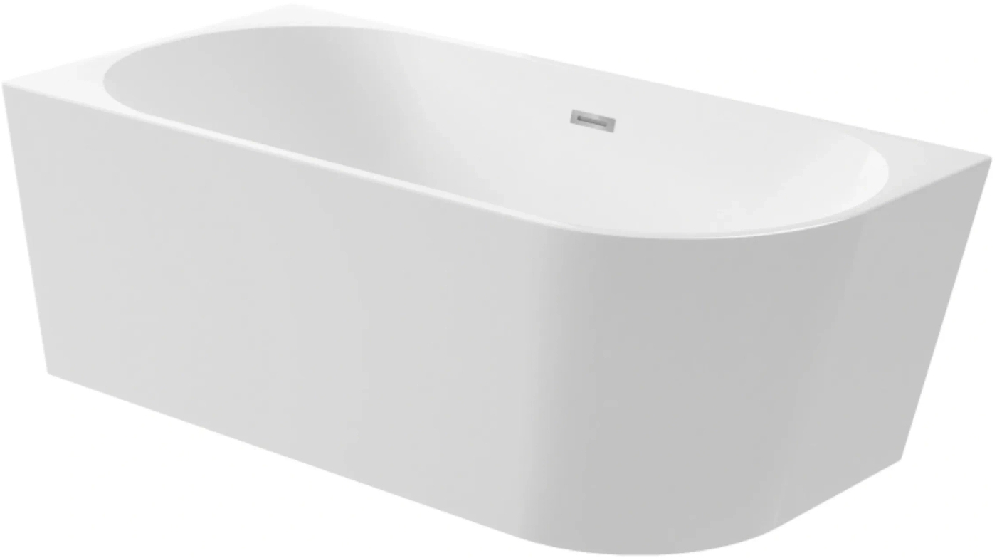 Balneo Avola baignoire autoportante 170x80 cm ovale blanc J0101010502-2