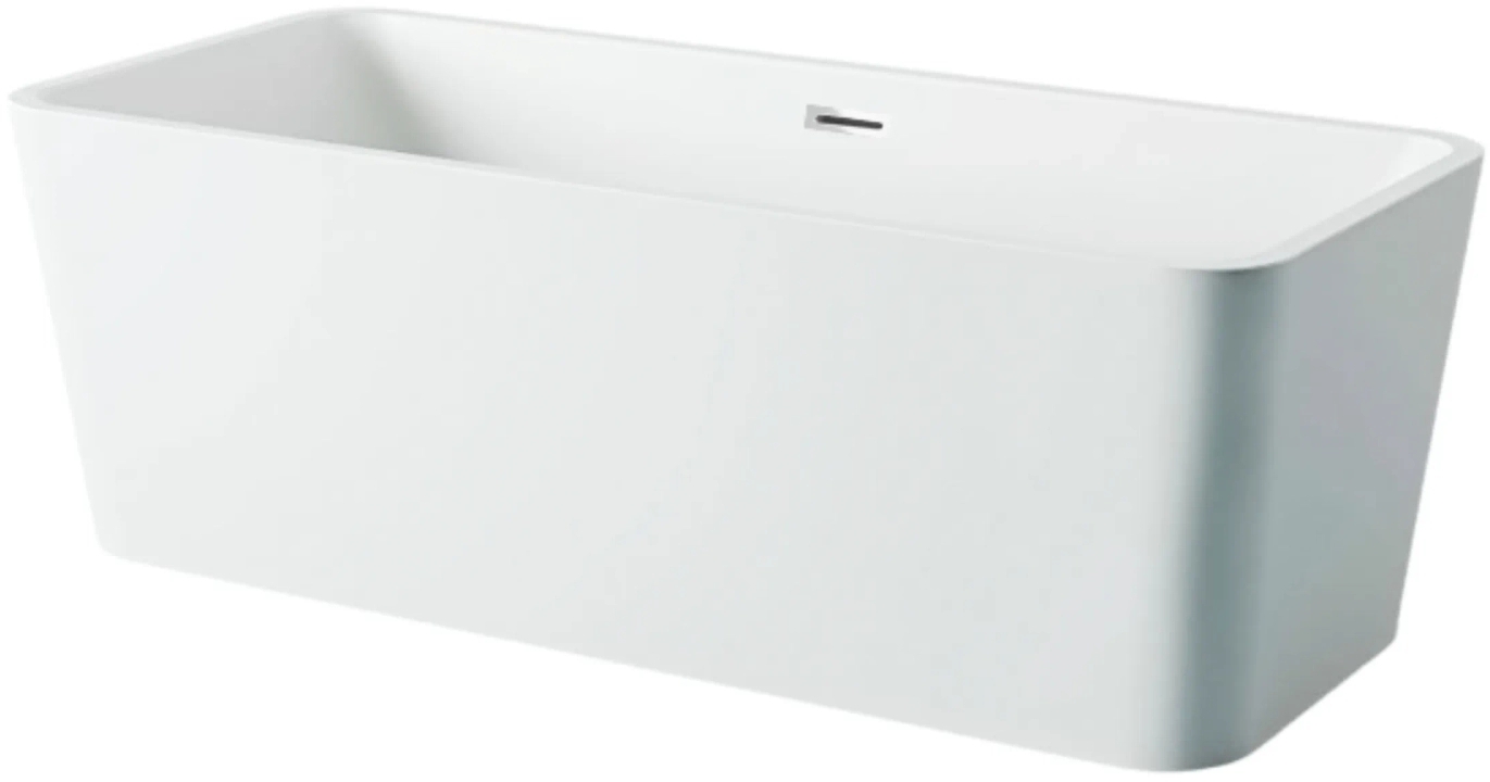 Balneo Roma baignoire autoportante 170x80 cm rectangulaire blanc J0101010101-1