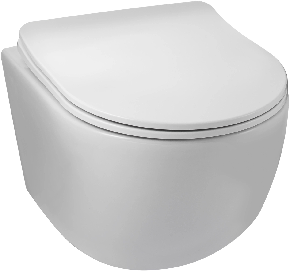 Balneo Luna cuvette wc avec abattant à descente lente suspendue oui blanc G0101010101-2