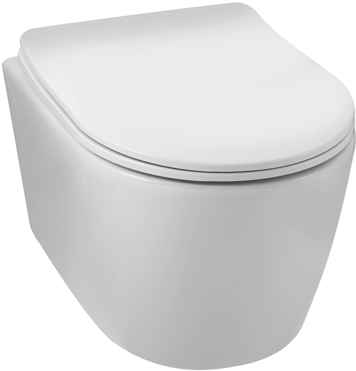 Balneo Luxa cuvette wc avec abattant à descente lente suspendue oui blanc G0101010101-1