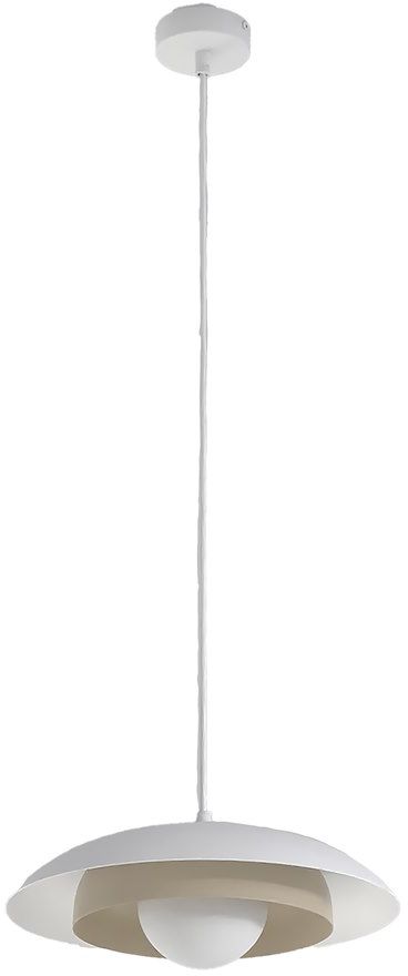 Emibig Skin lampe suspendue 1x8 W blanc-cappuccino 1605/1
