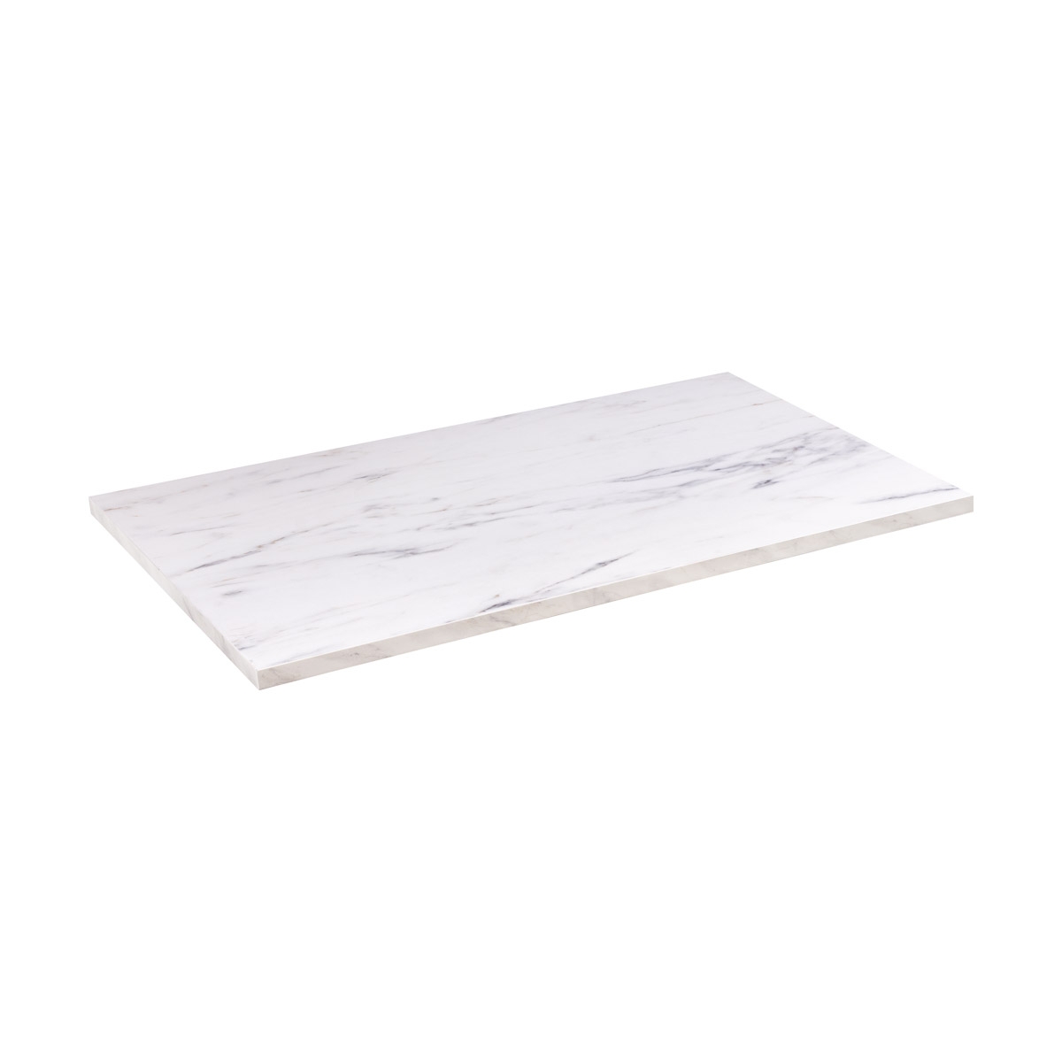 Oltens Tera plan de travail suspendu 80x45 cm blanc 63025990