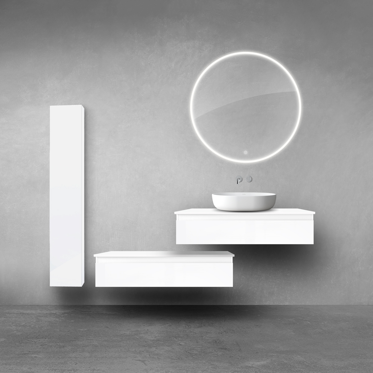 Set armoire Oltens Vernal 61000000, armoire Oltens Vernal 60011000, 63006000