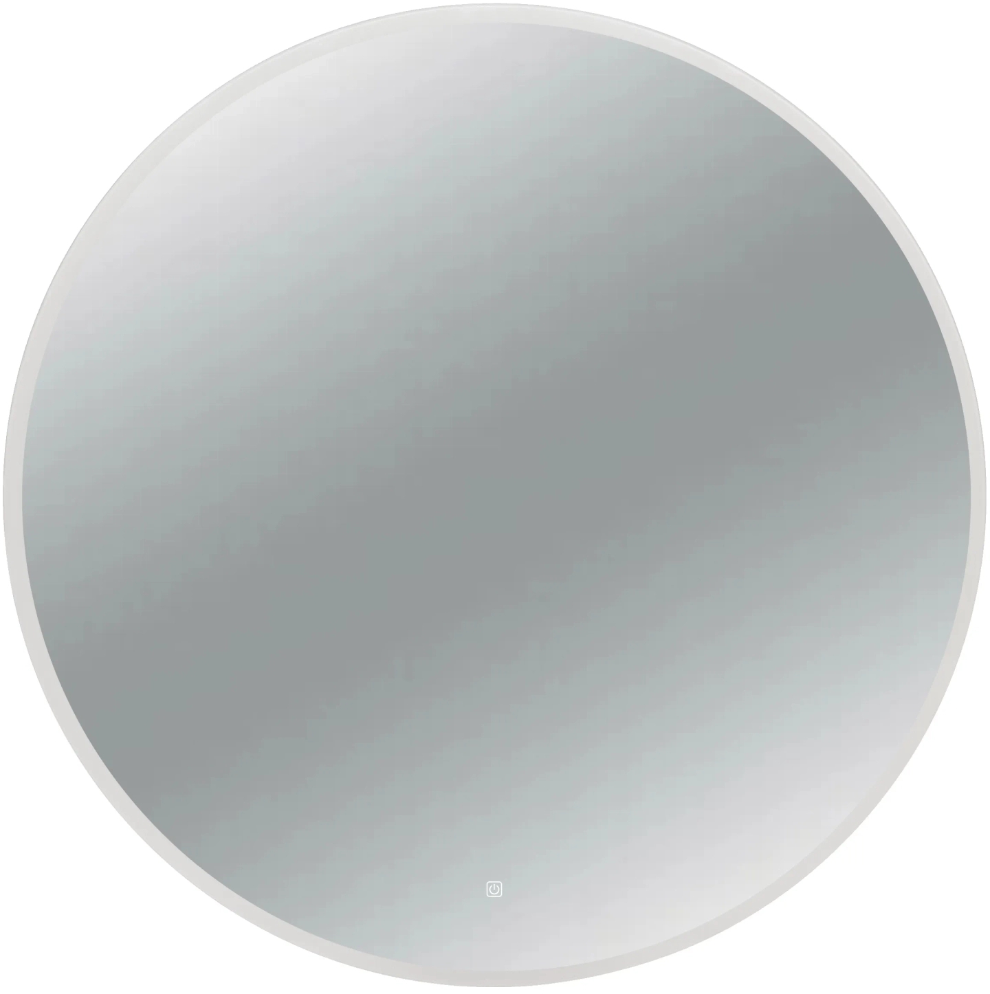 Balneo Moon miroir 100x100 cm circulaire avec éclairage avec tapis chauffant blanc L0101020401-5