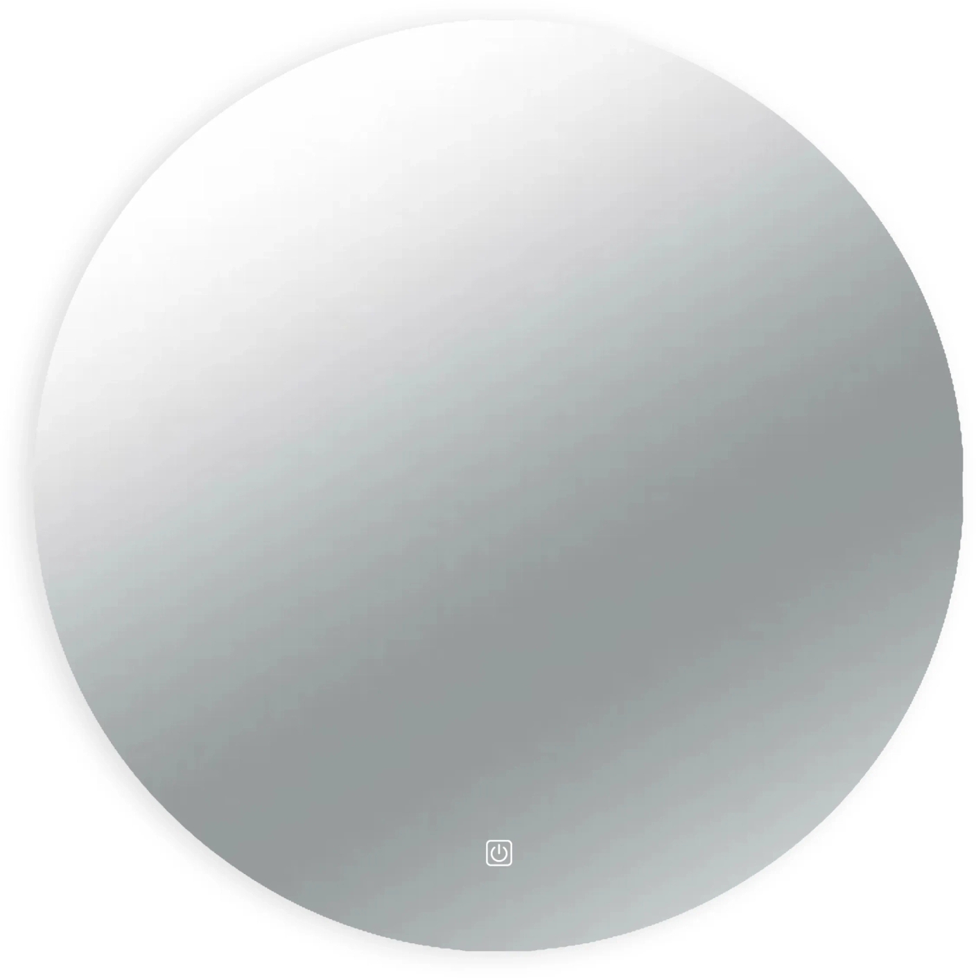 Balneo Roco miroir 60x60 cm circulaire avec éclairage oui L0101010403-6