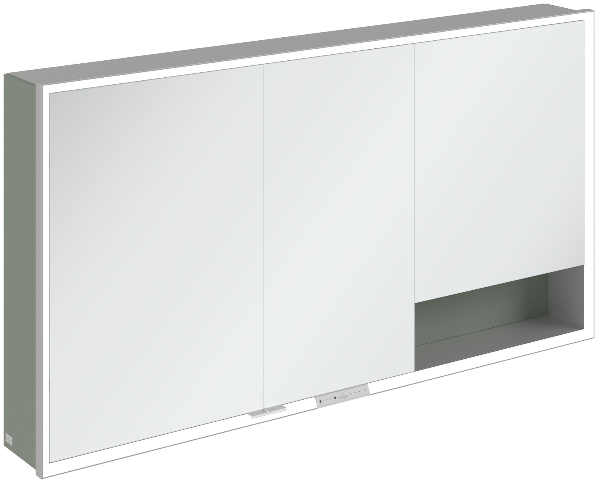 Villeroy & Boch My View+ armoire 140x16.8x75 cm avec miroir vert A48114AF