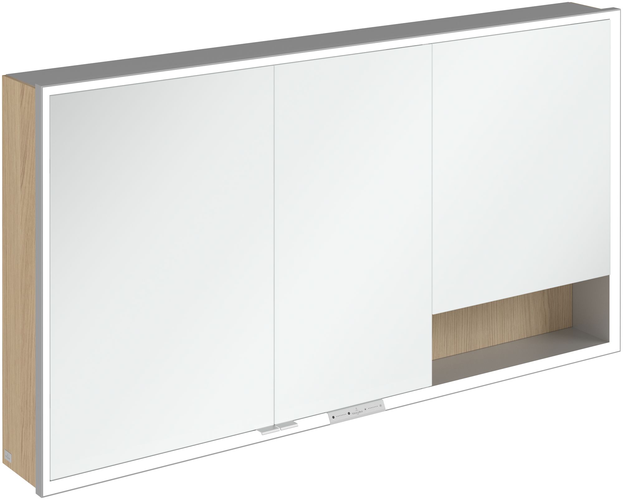 Villeroy & Boch My View+ armoire 140x16.8x75 cm avec miroir chêne A48114VJ