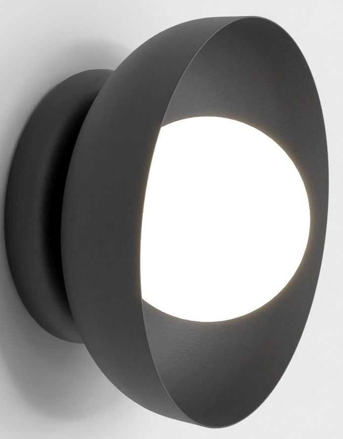 Emibig Ozzy applique murale 1x8 W noir 1515/K1