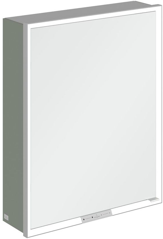 Villeroy & Boch My View+ armoire 75x16.8x60 cm avec miroir vert A4816LAF