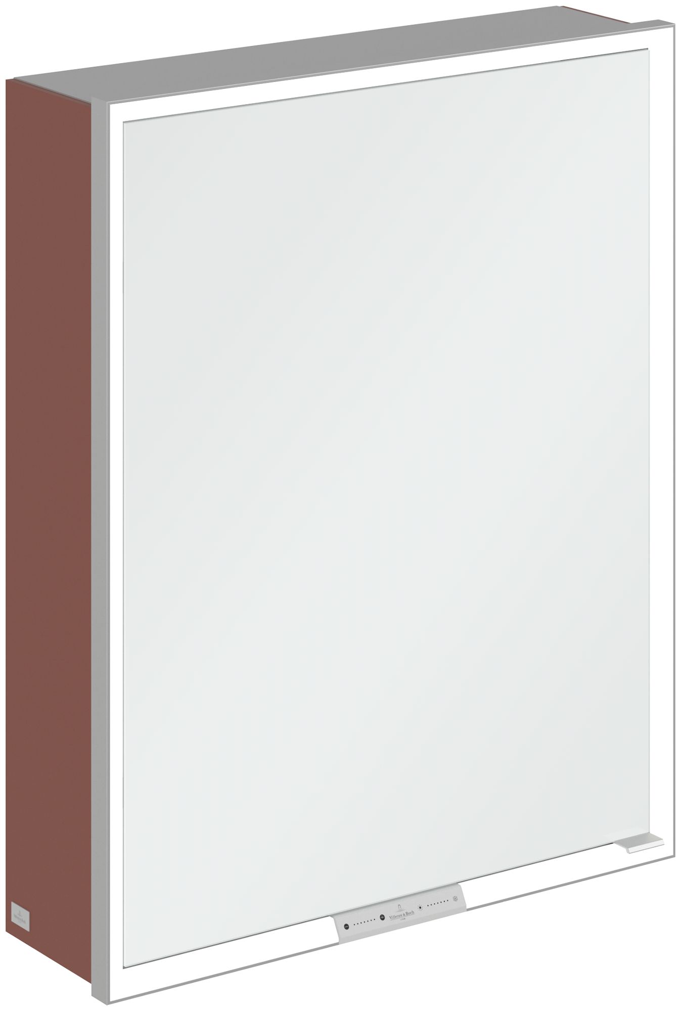 Villeroy & Boch My View+ armoire 60x16.8x75 cm avec miroir rouge A4816LAH