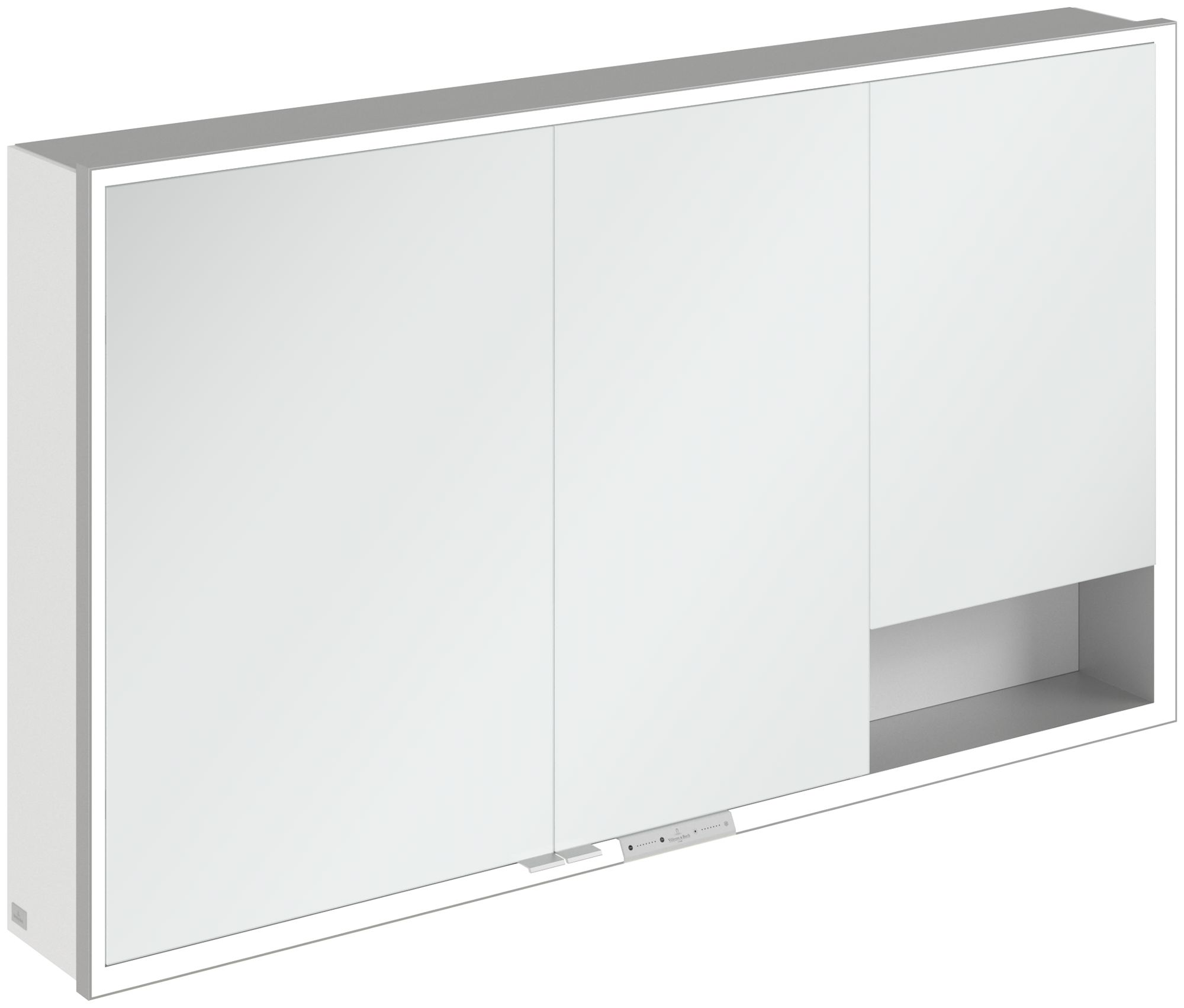 Villeroy & Boch My View+ armoire 130x16.8x75 cm avec miroir blanc A48113VF