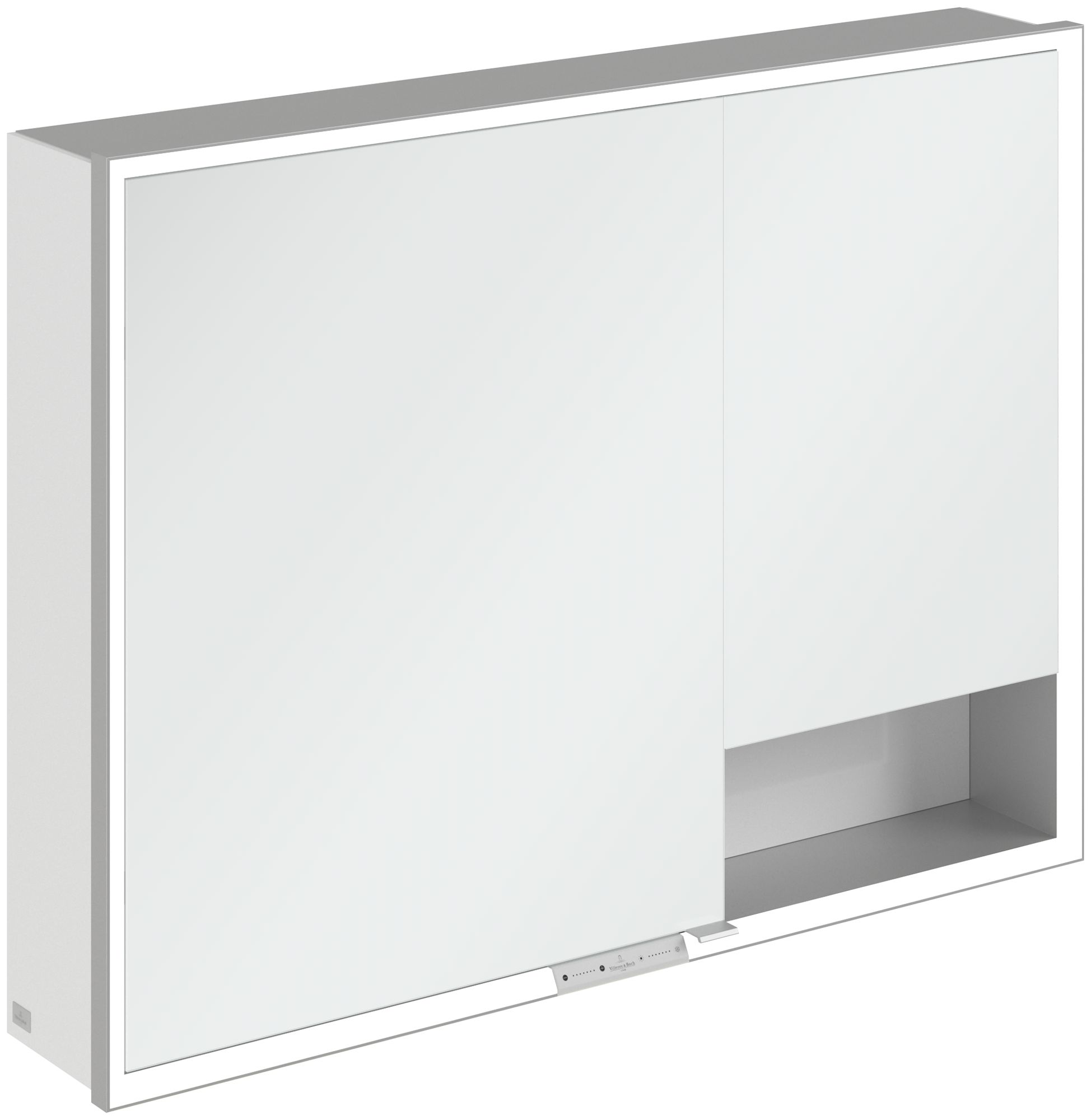 Villeroy & Boch My View+ armoire 100x16.8x75 cm avec miroir blanc A48110VE