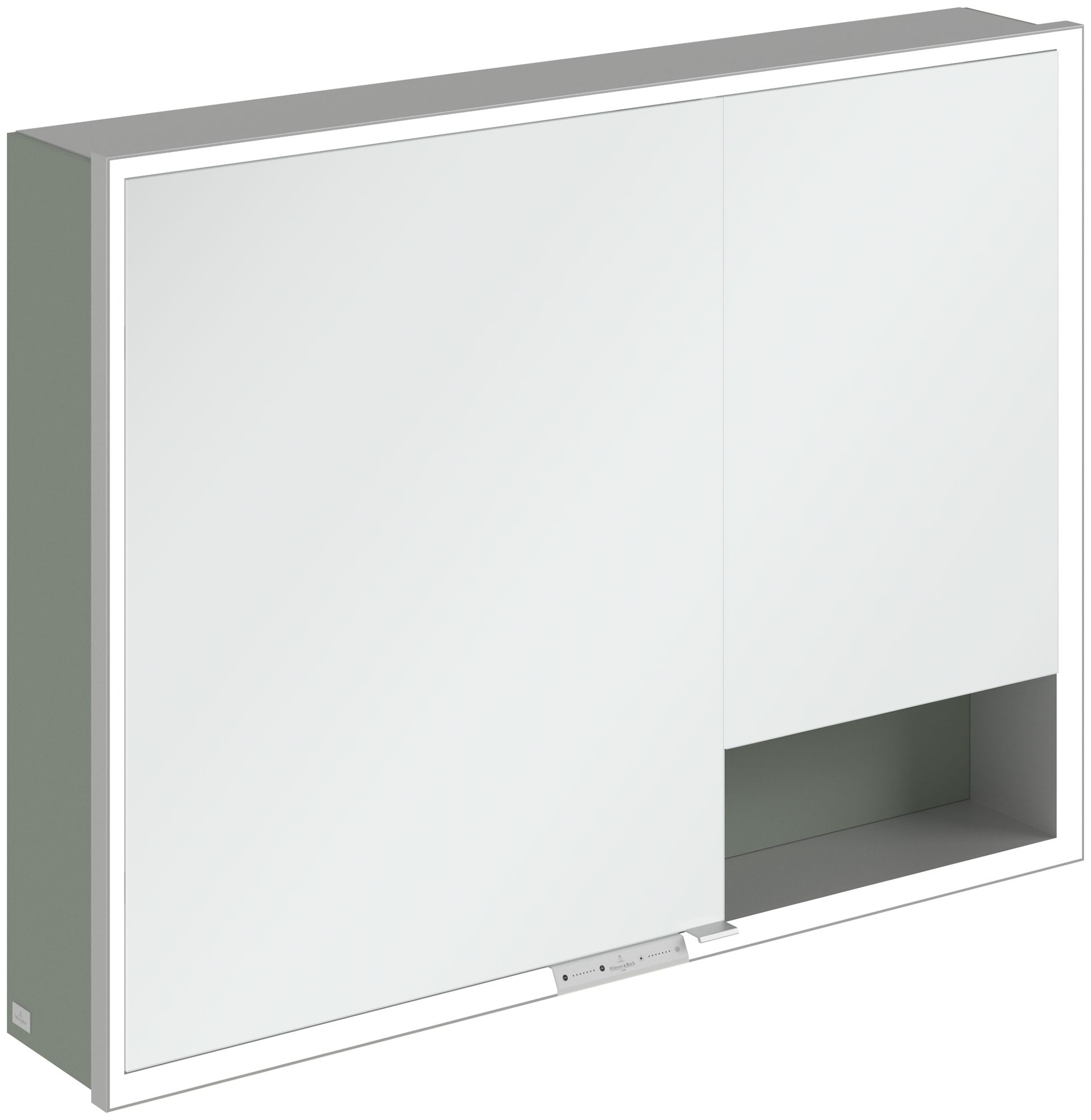 Villeroy & Boch My View+ armoire 100x16.8x75 cm avec miroir vert A48110AF