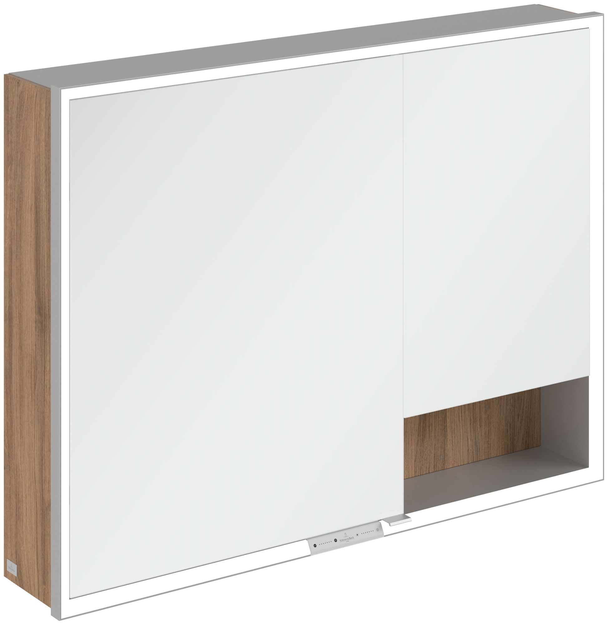 Villeroy & Boch My View+ armoire 100x16.8x75 cm avec miroir chêne A48110RH