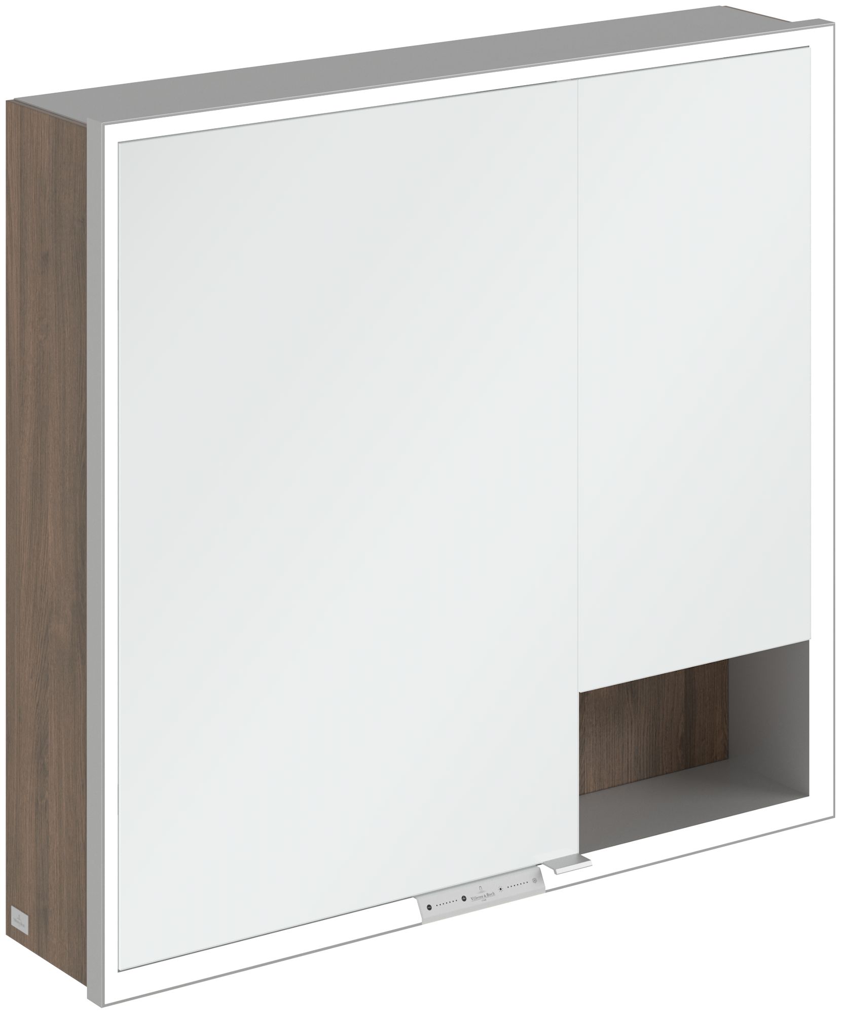 Villeroy & Boch My View+ armoire 80x16.8x75 cm avec miroir chêne A48180VH