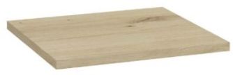 Defra Uni plan de travail suspendu 50x46 cm Chêne 125-F-05011
