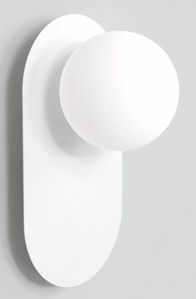 Emibig Viva applique murale 1x8 W blanc 1550/K1