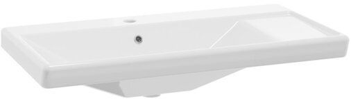 Defra Bonito lavabo 81x42.3 cm rectangulaire de meuble blanc 1074