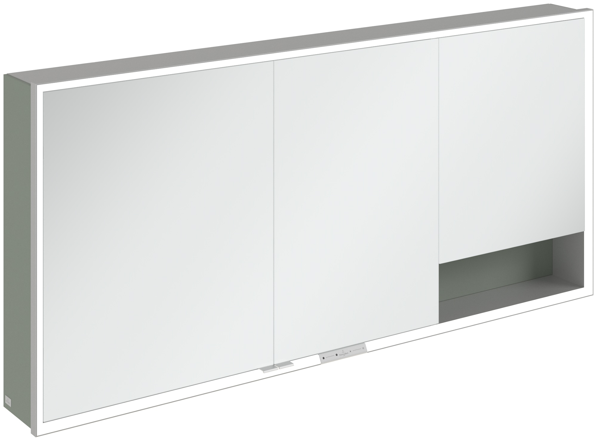 Villeroy & Boch My View+ armoire 160x16.8x75 cm avec miroir vert A48116AF