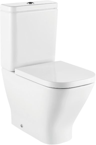 Roca Square cuvette de wc compacte blanc A34273A000