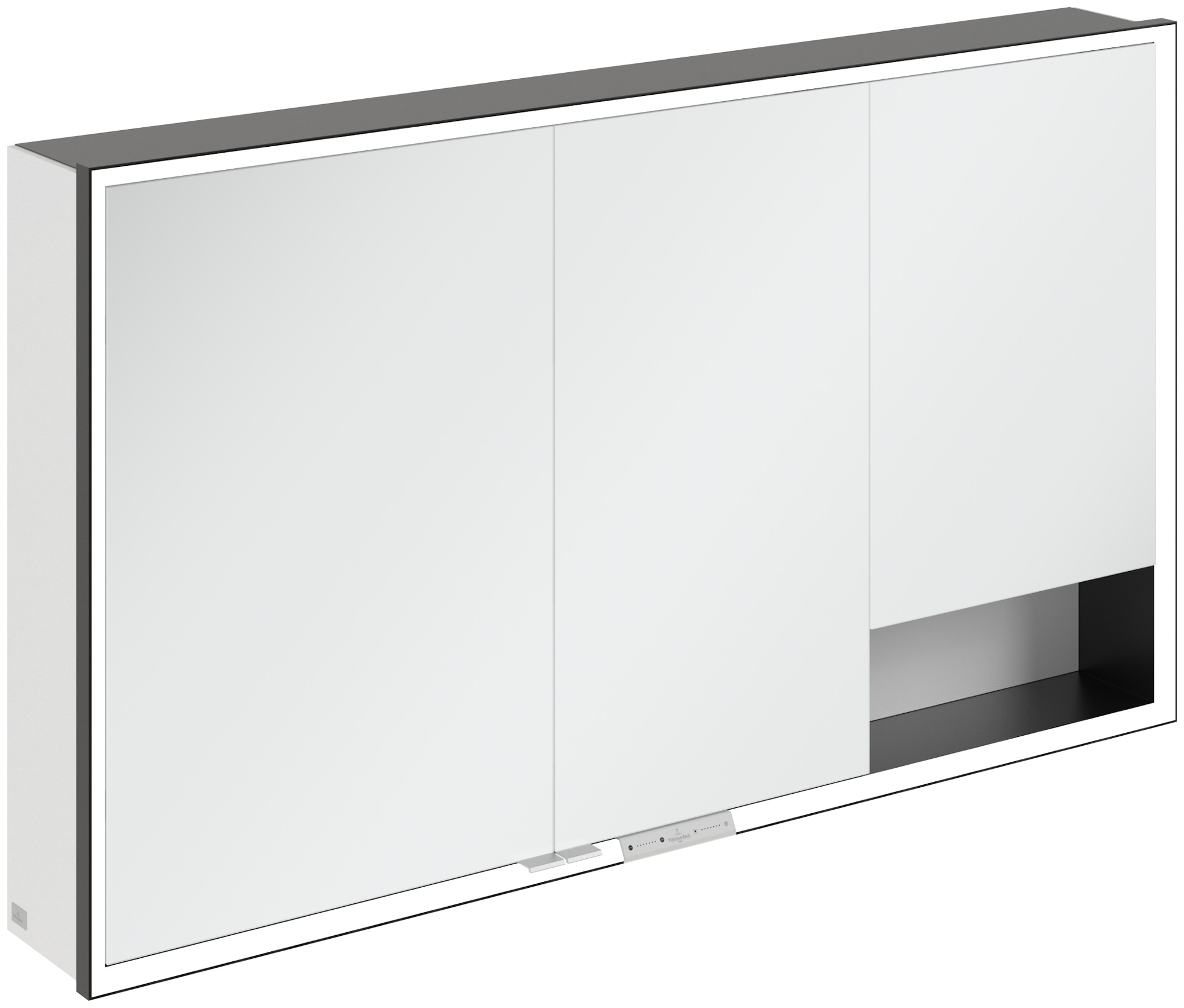 Villeroy & Boch My View+ armoire 130x16.8x75 cm avec miroir blanc B48113VF