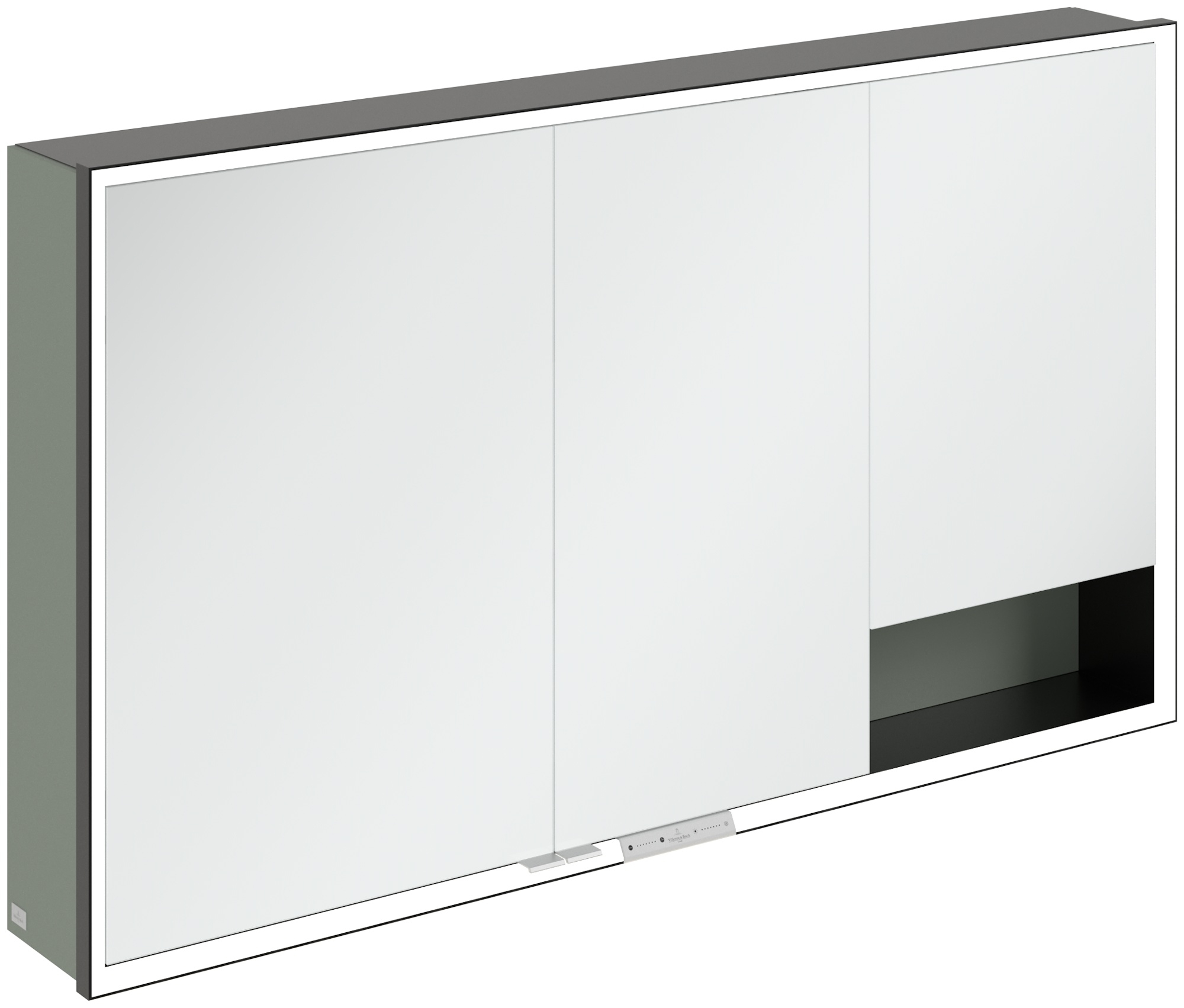 Villeroy & Boch My View+ armoire 130x16.8x75 cm avec miroir vert B48113AF