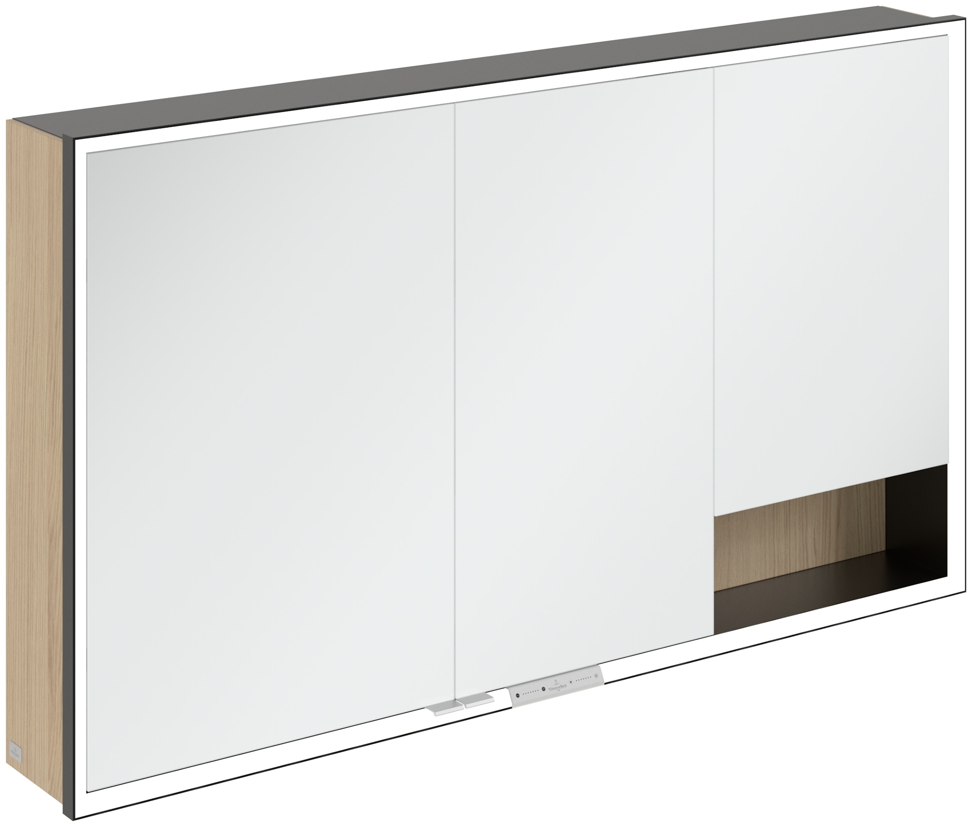 Villeroy & Boch My View+ armoire 130x16.8x75 cm avec miroir chêne B48113VJ