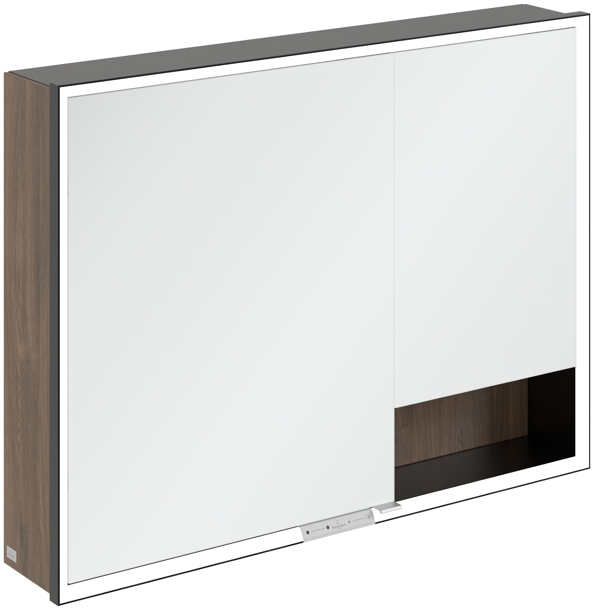 Villeroy & Boch My View+ armoire 100x16.8x75 cm avec miroir chêne B48110VH
