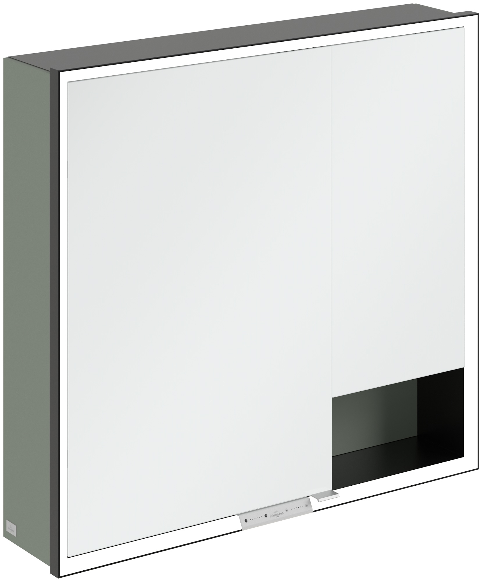Villeroy & Boch My View+ armoire 80x16.8x75 cm avec miroir vert B48180AF