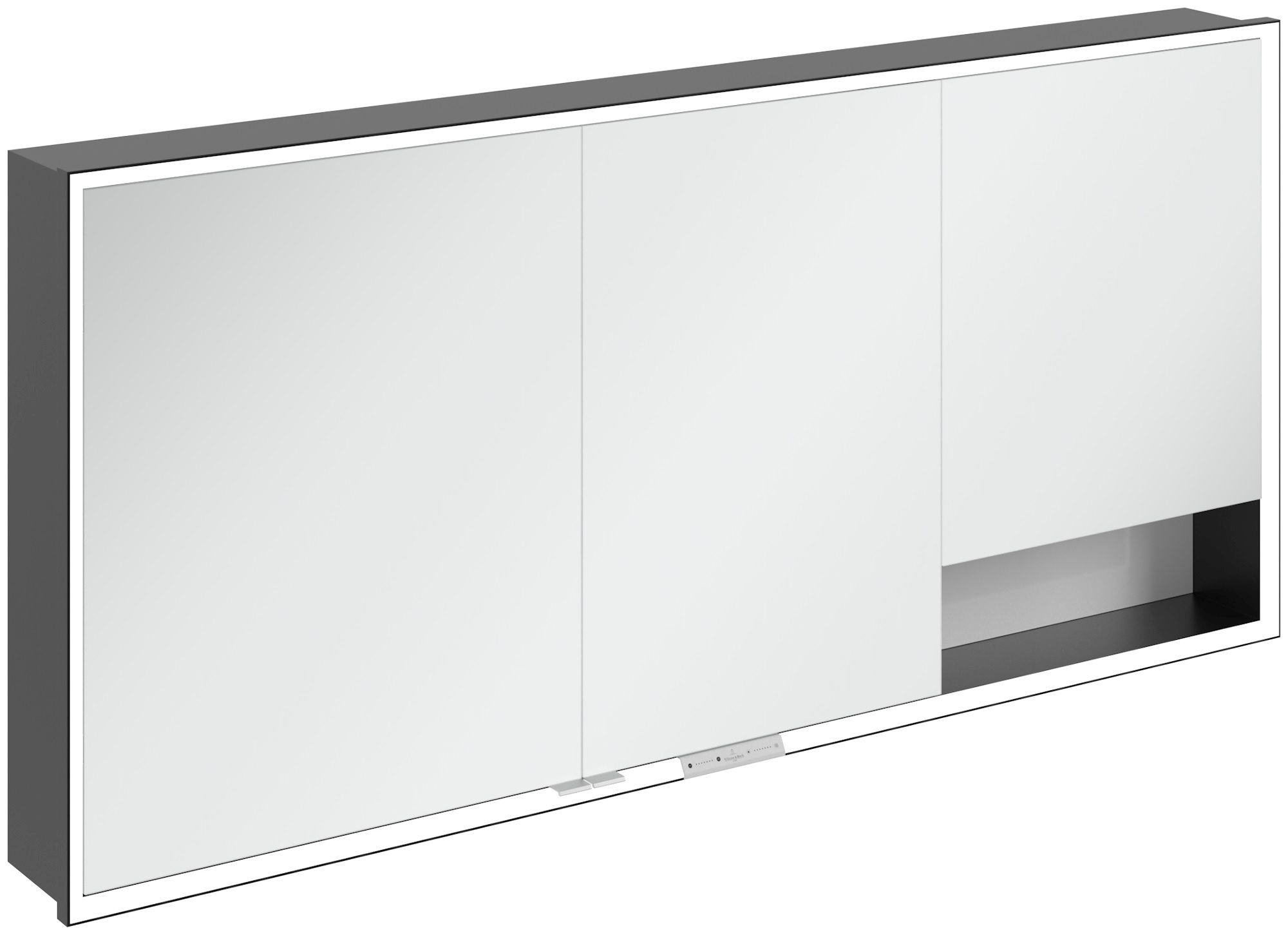 Villeroy & Boch My View+ armoire 160x16.8x75 cm avec miroir blanc B48216VF