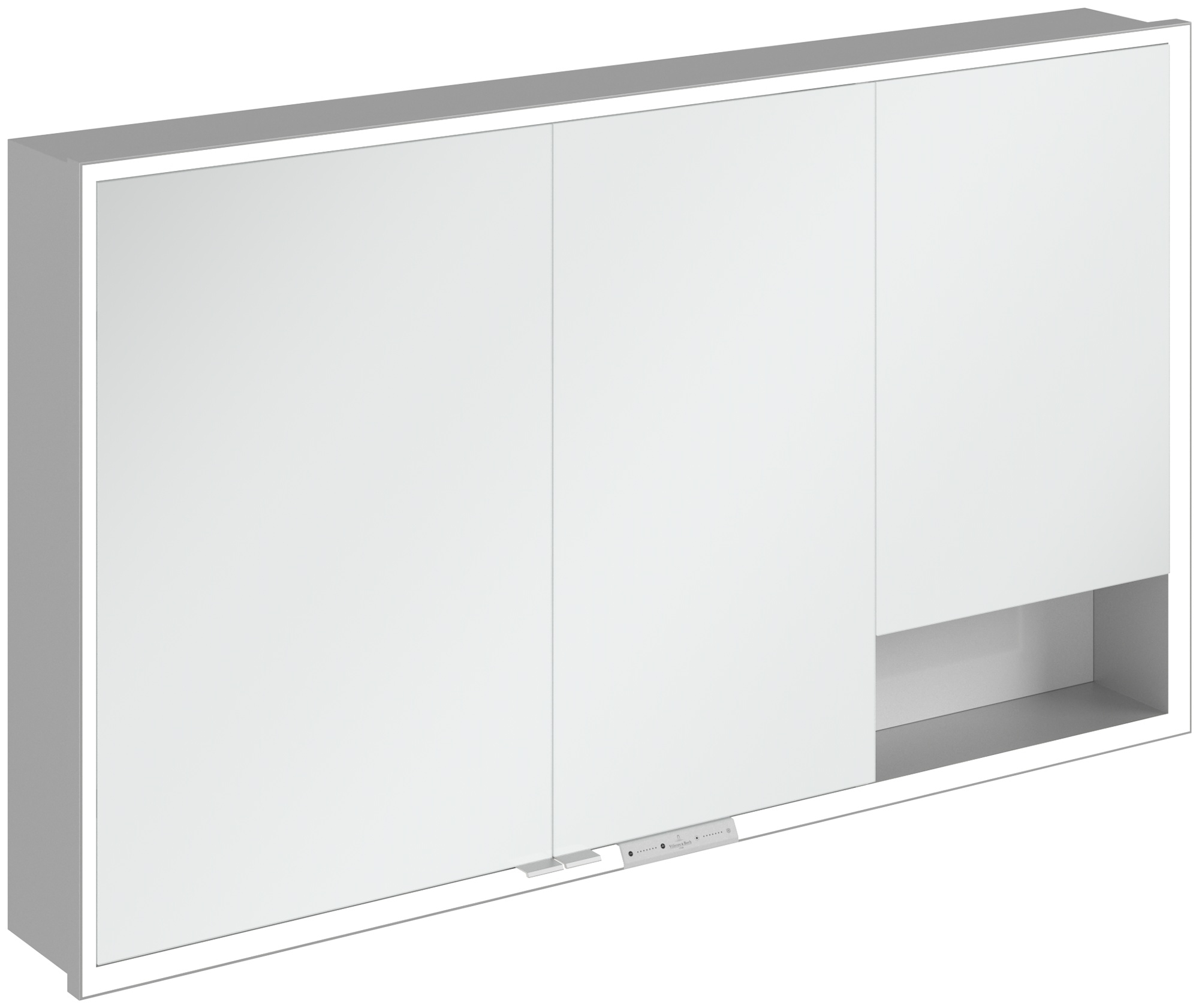 Villeroy & Boch My View+ armoire 130x16.8x75 cm avec miroir blanc A48213VE