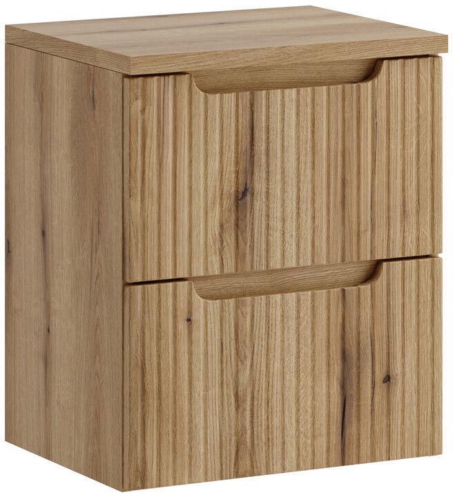Set armoire Comad Nova Coast Evoke NOVA COAST EVOKE 82-50-40-2S, plan de travail Comad Nova Oak NOVA OAK A 89-50