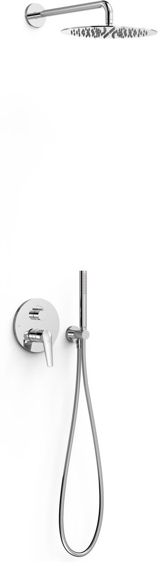 Tres Fuji ensemble de douche encastré oui chrome 28138004