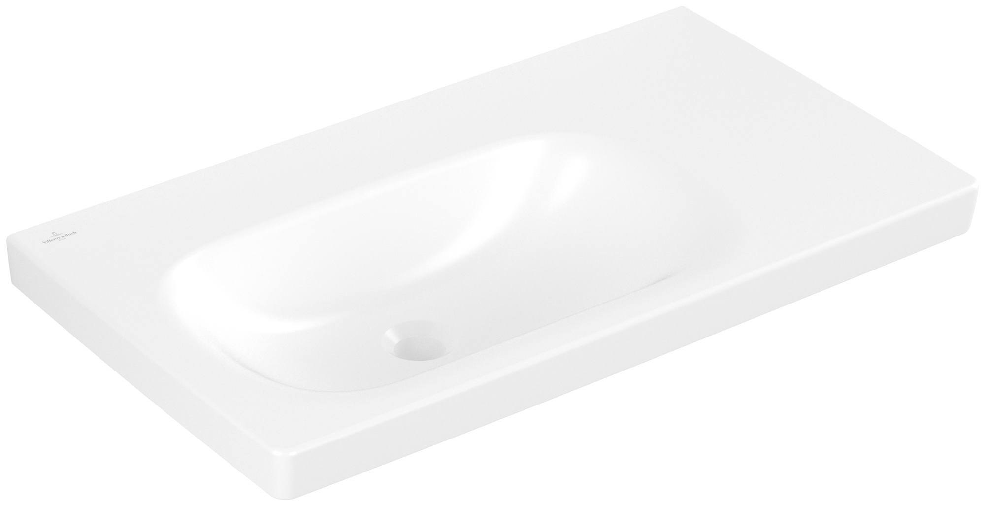 Villeroy & Boch Skyla lavabo 80x46 cm rectangulaire de meuble blanc 5A52L4RW