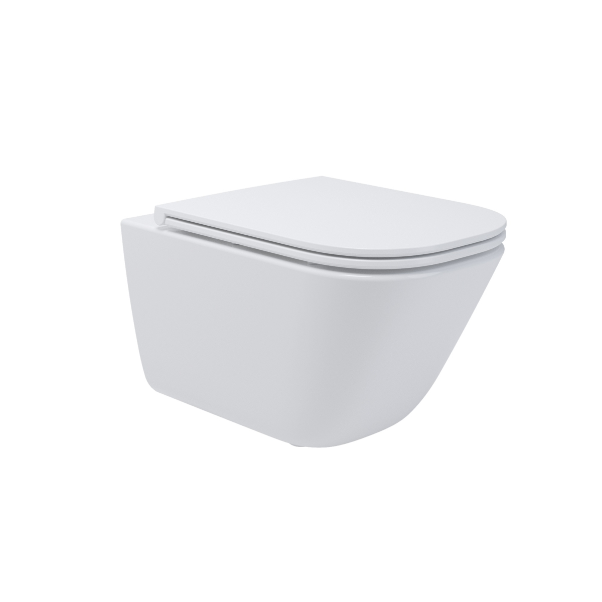 Set cuvette de WC Oltens Hadsel 42539000, abattant de WC Oltens Hadsel 45120000