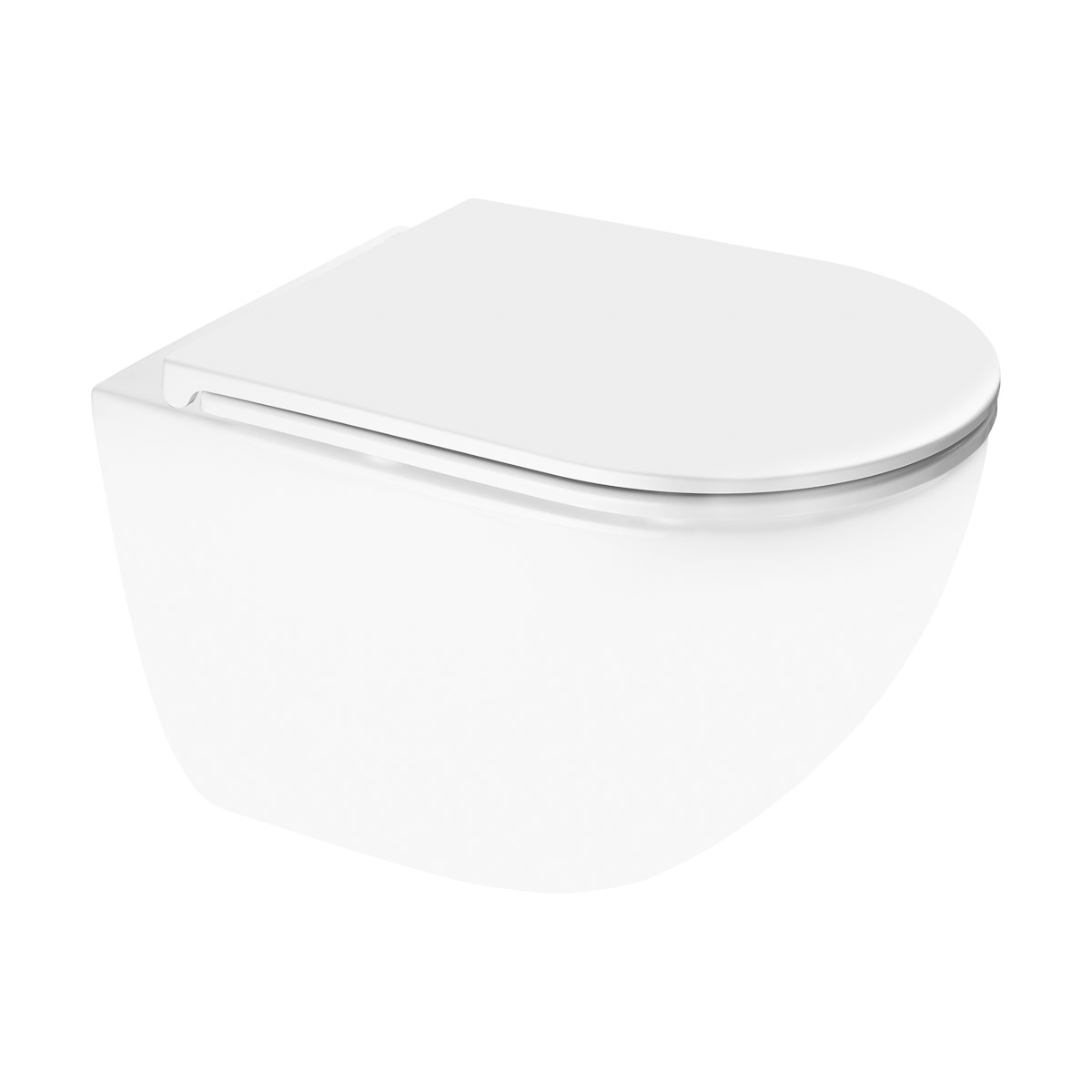Set cuvette de WC Oltens Hamnes 42052000, abattant de WC Oltens Hamnes 45100000