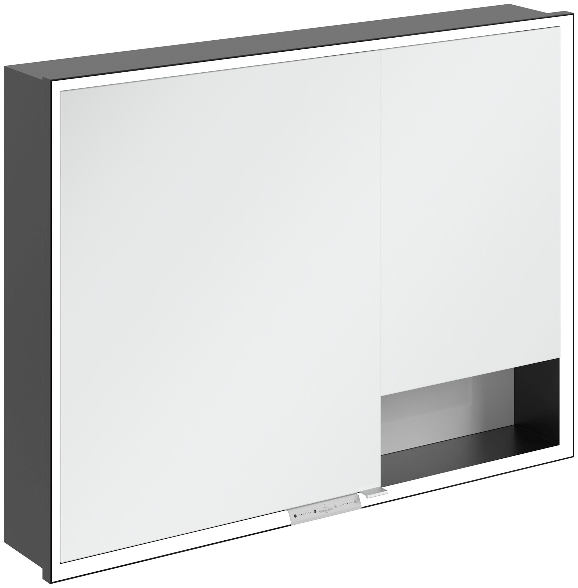 Villeroy & Boch My View+ armoire 100x16.8x75 cm avec miroir blanc B48210VE