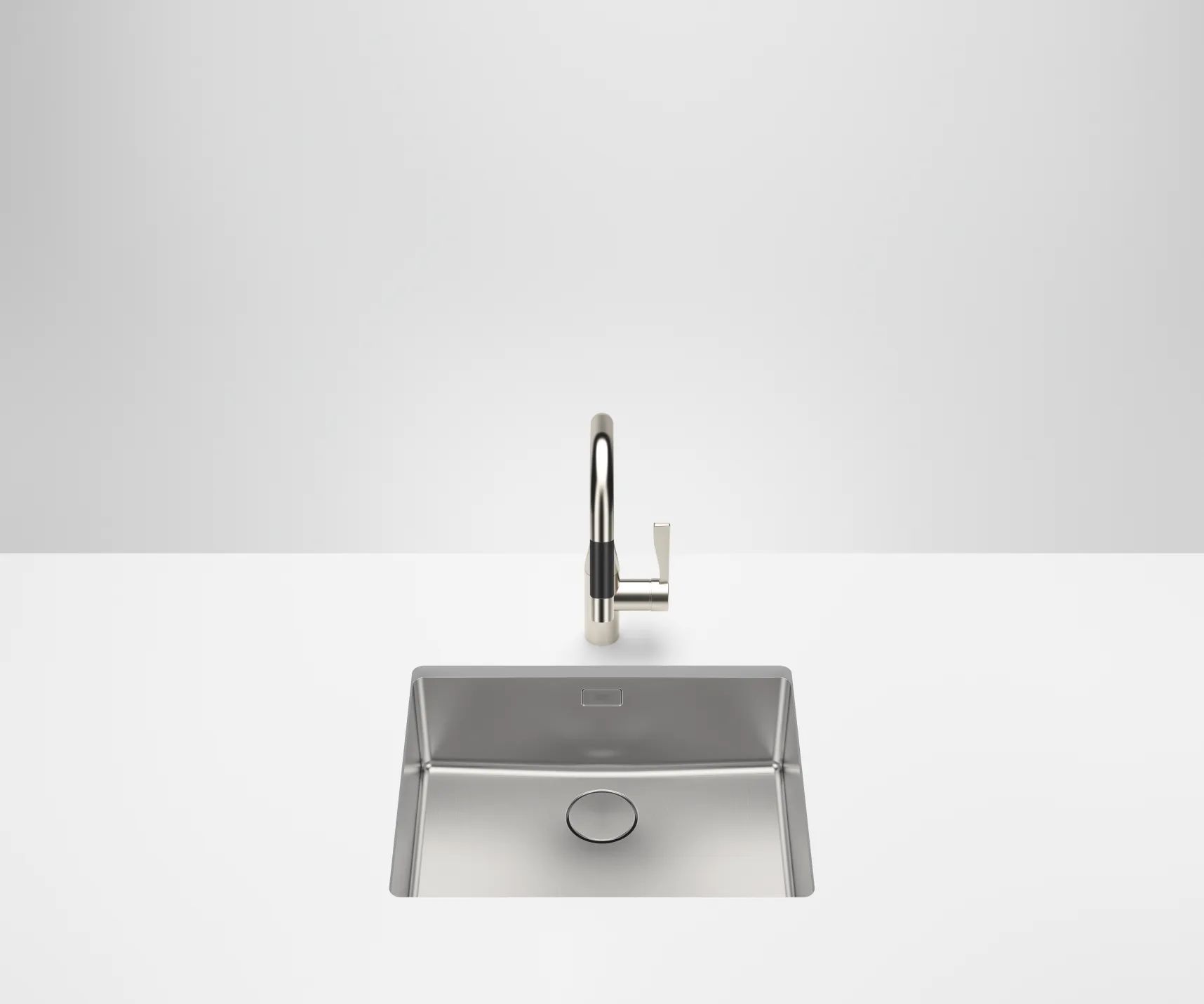 Dornbracht évier en acier inoxydable 50x40 cm acier 38500004-86