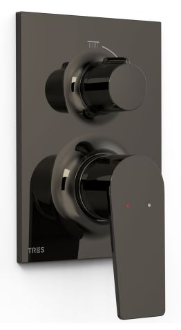 Tres Project mitigeur de lavabo encastrée noir 22128110KM