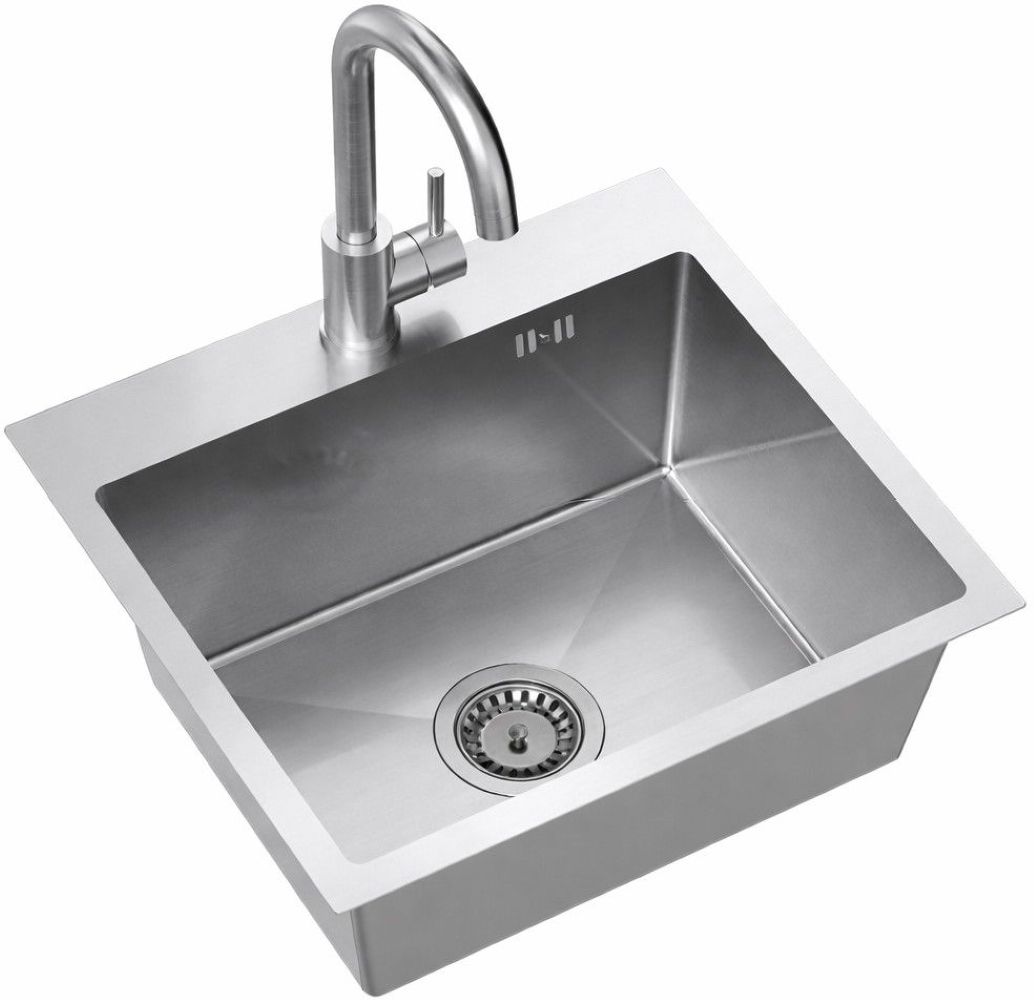 Ruvetti Look évier avec mitigeur acier/acier LPLOOK505200BSF