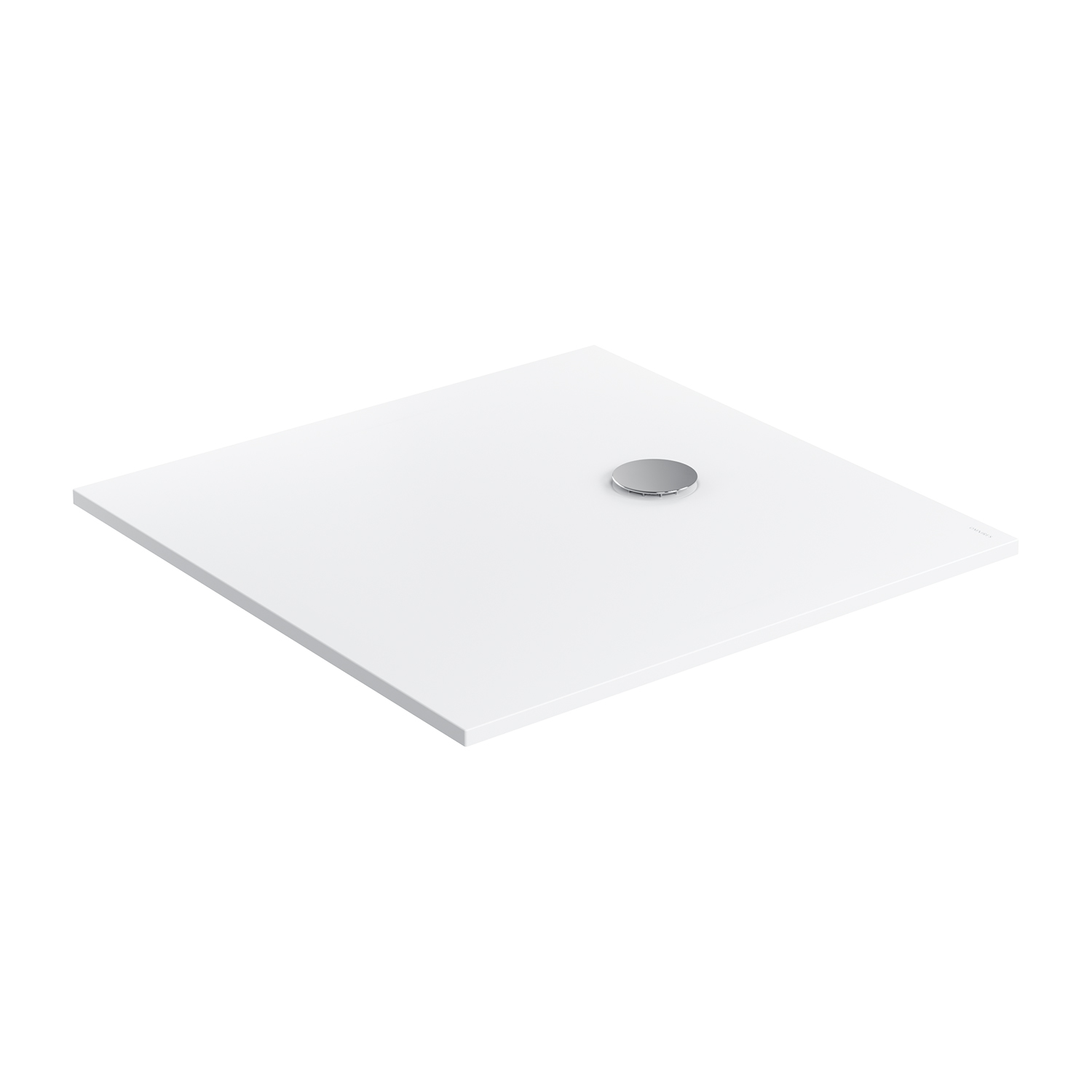 Omnires Aquapure receveur de douche carré 90x90 cm blanc AQUAPURE90-KBM