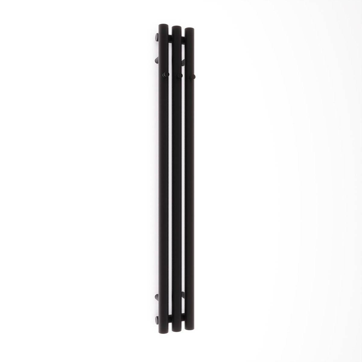 Oltens Stang radiateur de salle de bain décoratif 120x15 cm noir 55031300