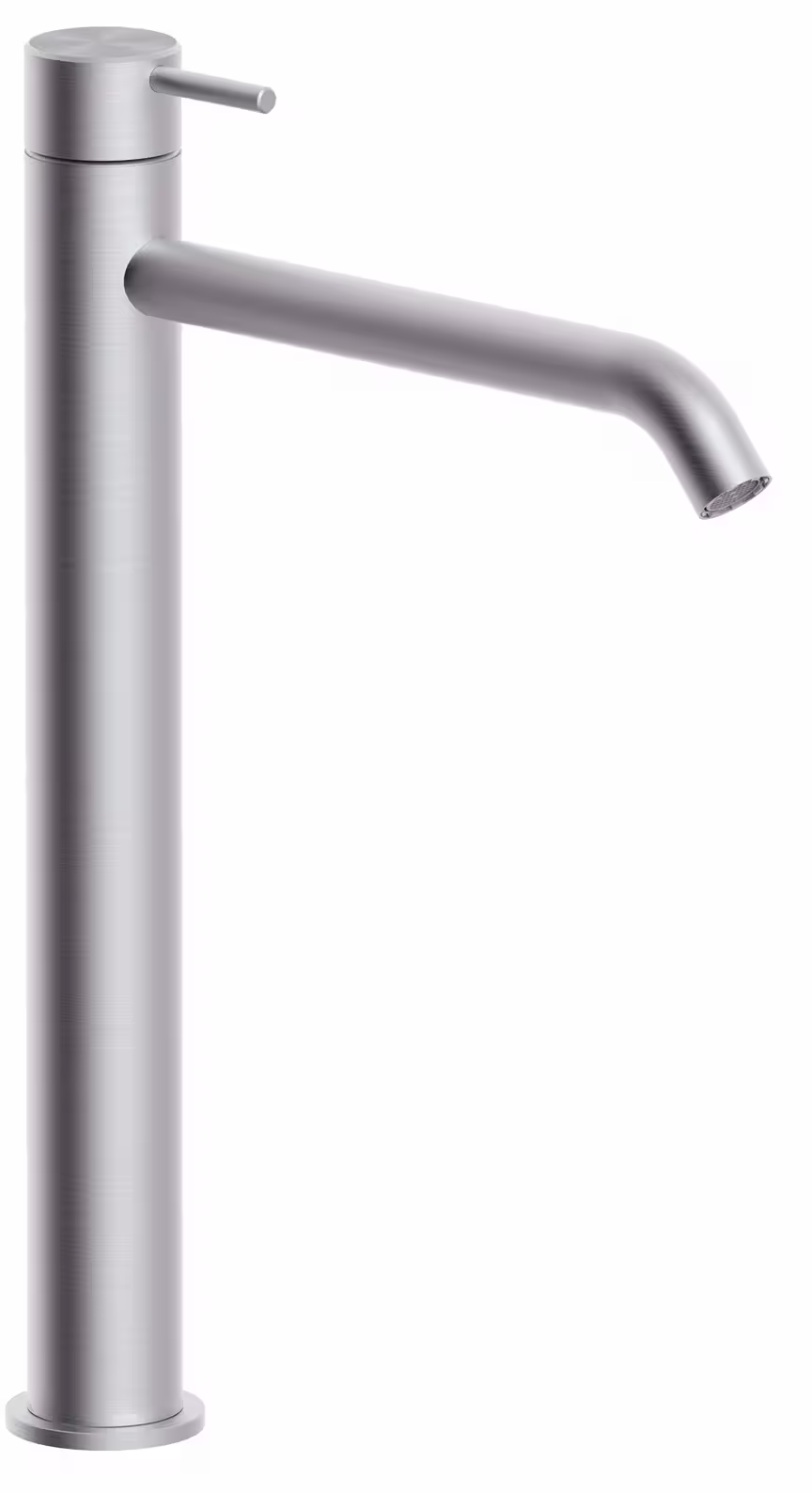 Paffoni Inox Tech mitigeur de lavabo sur pied acier INOX081AC