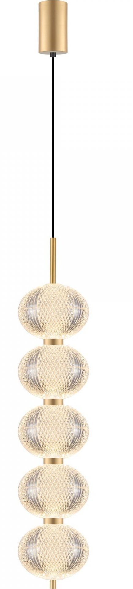 Zuma Line Galatea lampe suspendue 1x30 W doré DU31359/30W