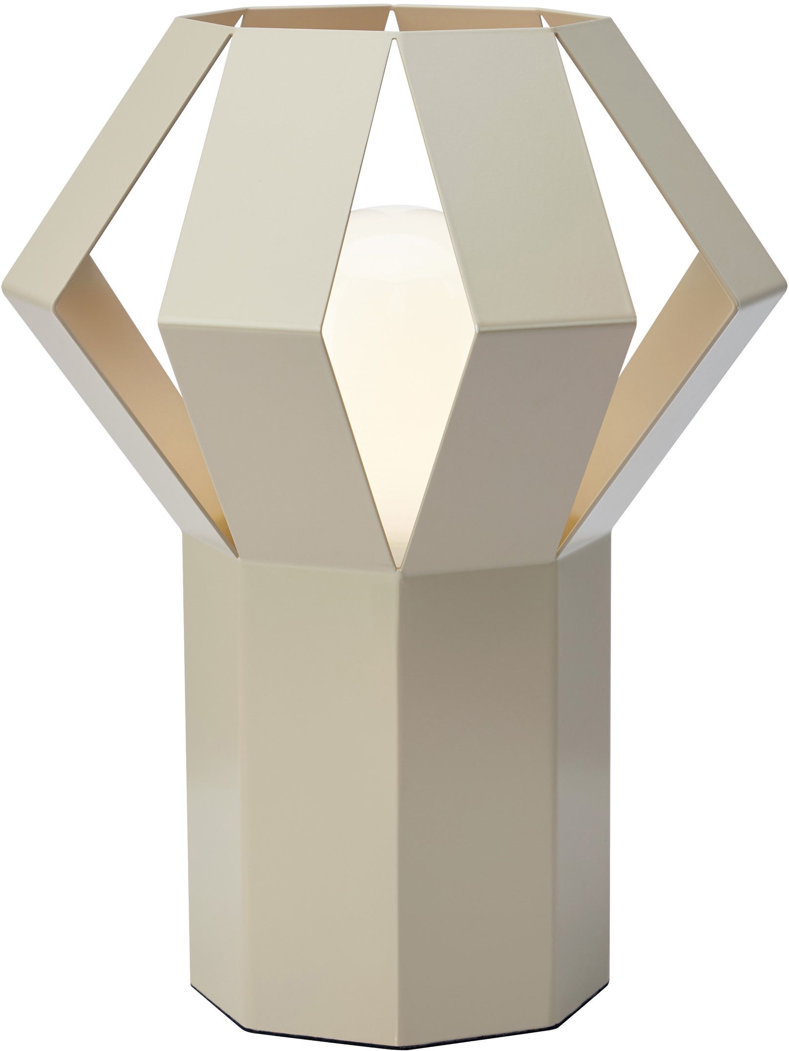 Markslöjd Octa lampe de table 1x40 W beige 109147