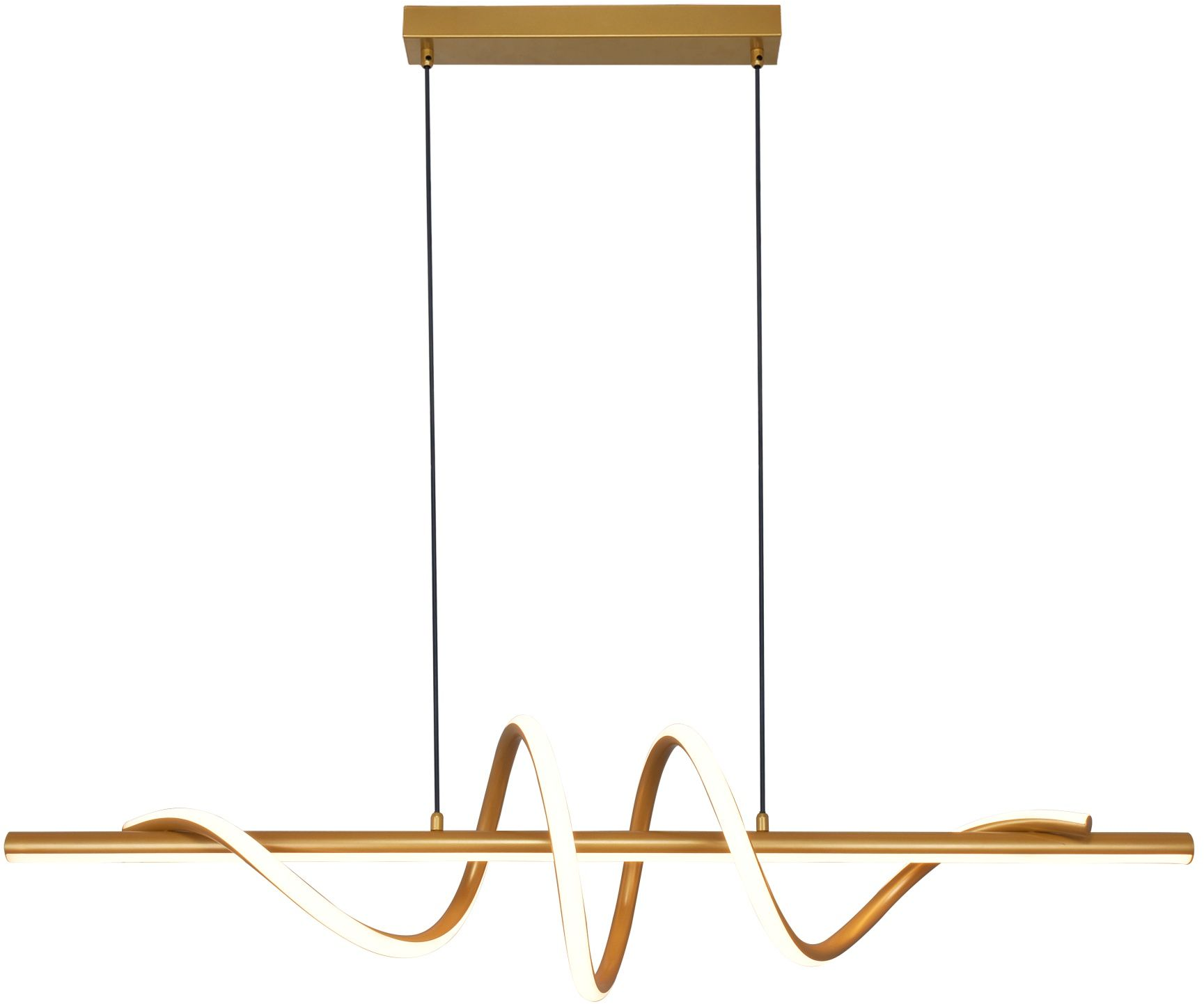 Zuma Line Velenne lampe suspendue 1x40 W doré P241249402
