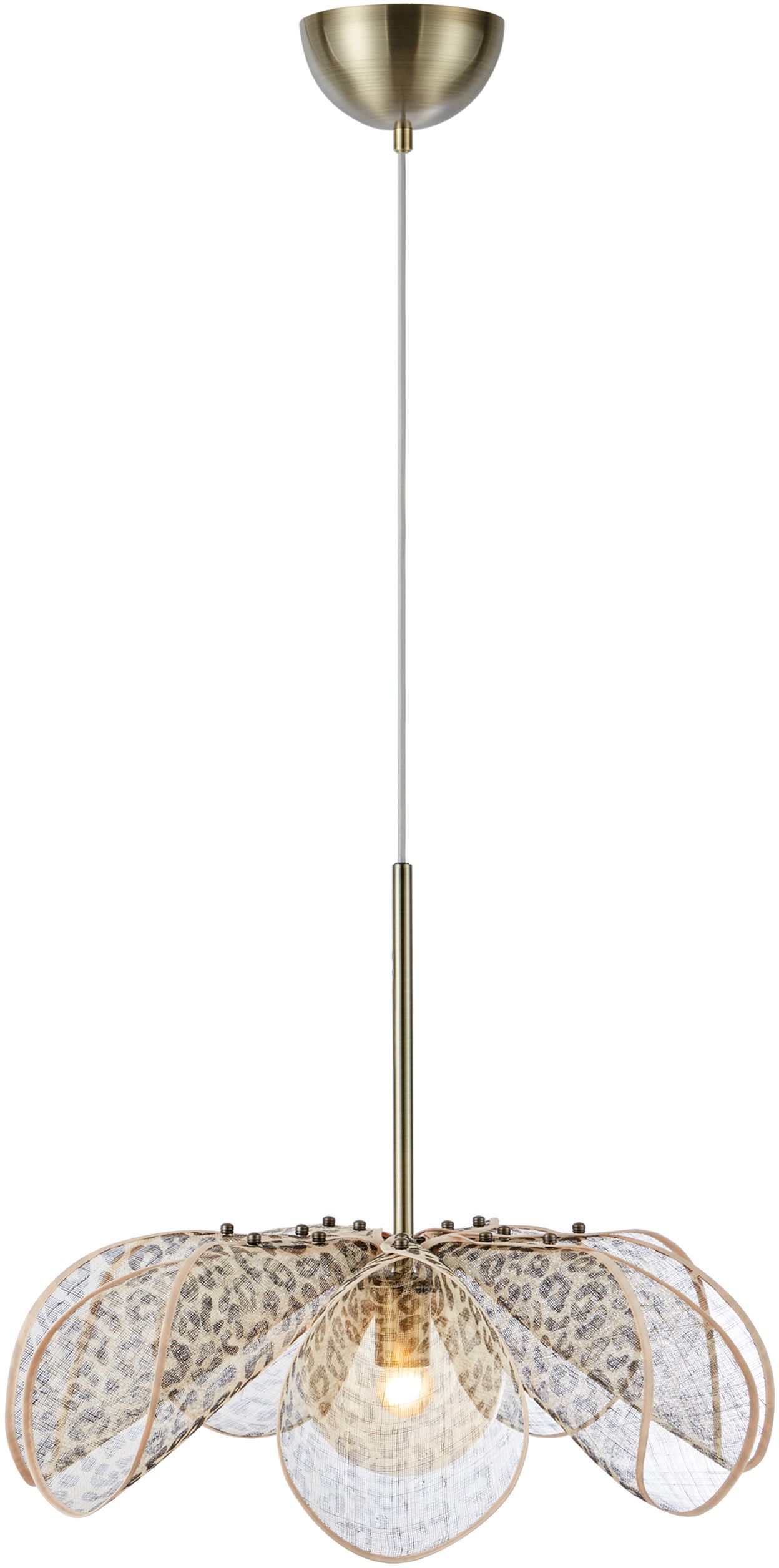 Markslöjd Styrka lampe suspendue 1x40 W laiton-ambre 109169